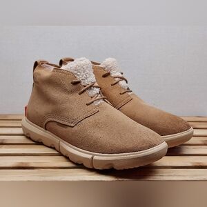 SOREL Womens | Tan | Explorer II Drift Winter Shoes Size 11